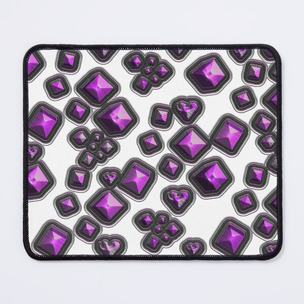 Item preview, Purple Gems Cubes and Hearts designed and sold by Designsbyshell.