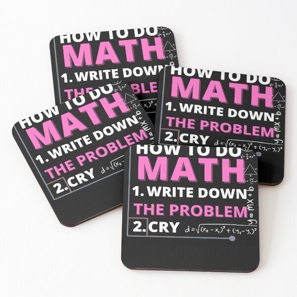 Item preview, How to do math funny quote designed and sold by BuraxisQuotes.