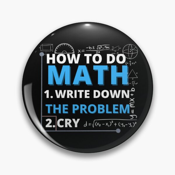 Item preview, How to do math funny quote designed and sold by BuraxisQuotes.