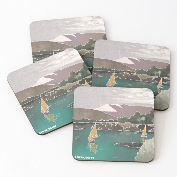 Item preview, Boats in Aswan, Egypt designed and sold by traveltheory.