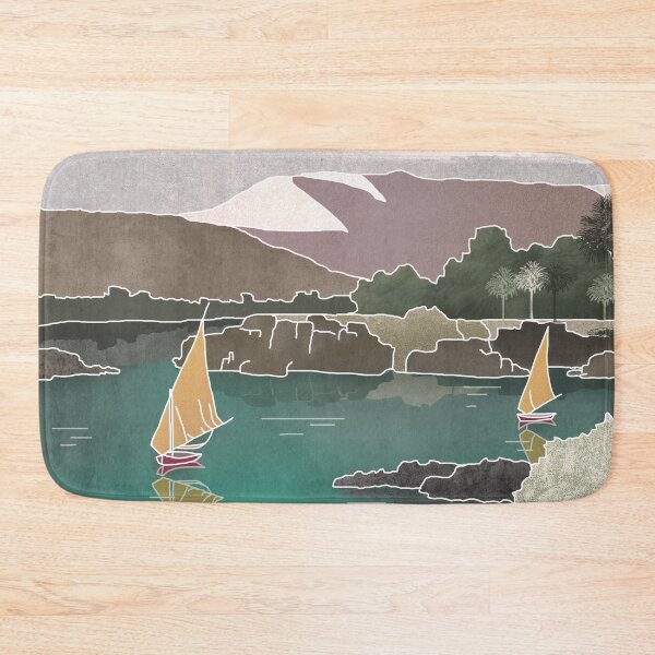 Item preview, Boats in Aswan, Egypt designed and sold by traveltheory.