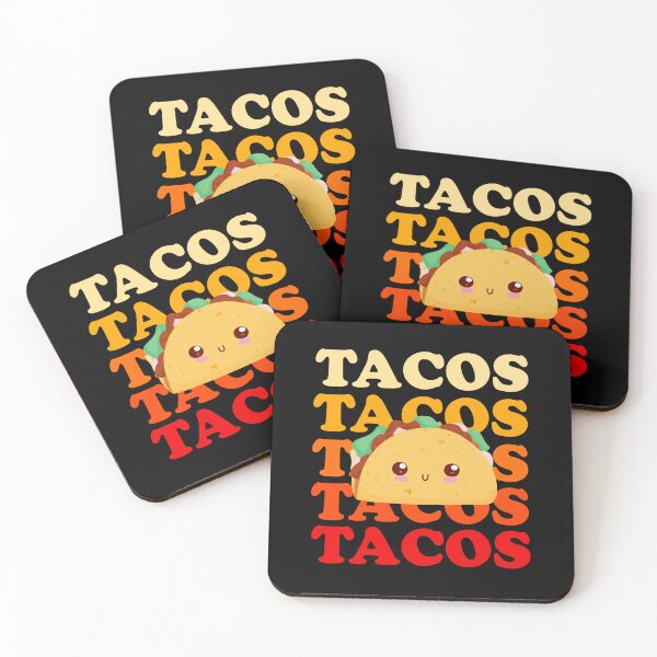 Item preview, Vintage Tacos Repeating Pattern Colorful designed and sold by narekmug.