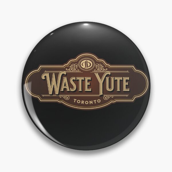 Item preview, Insignia de yute de desecho designed and sold by 2Cheesy4U.