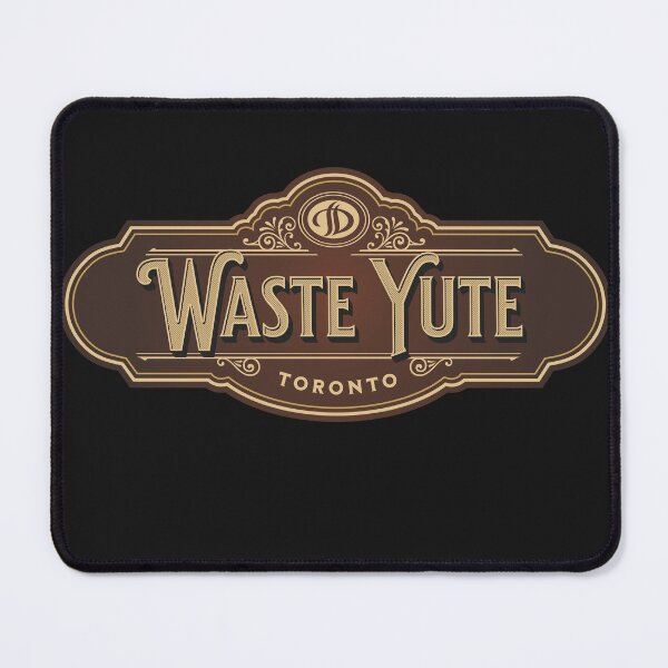 Item preview, Waste Yute Badge  designed and sold by 2Cheesy4U.