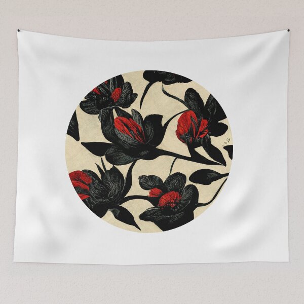 Item preview, Samsung  Cases22 | Cute Black Floral  designed and sold by DadoDesigns.