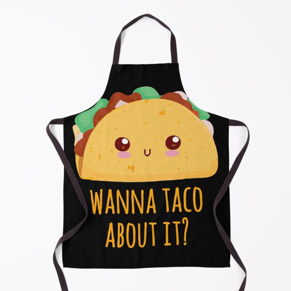 Item preview, Wanna Taco About It? Funny Cute Taco Design Gift designed and sold by narekmug.