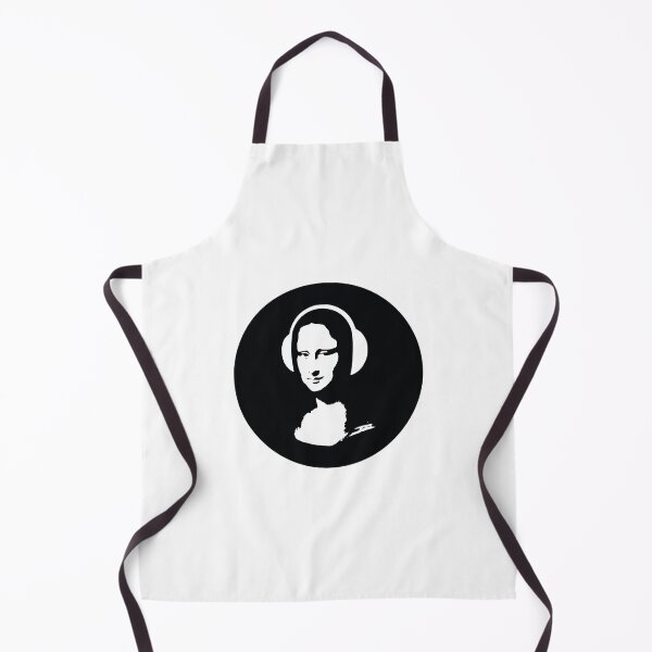 Item preview, DJ Mona Lisa in headphones designed and sold by bolkibox.