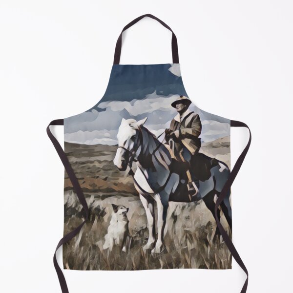 Item preview, Lone Cowboy on Horse With Dog designed and sold by No1Equestrian.
