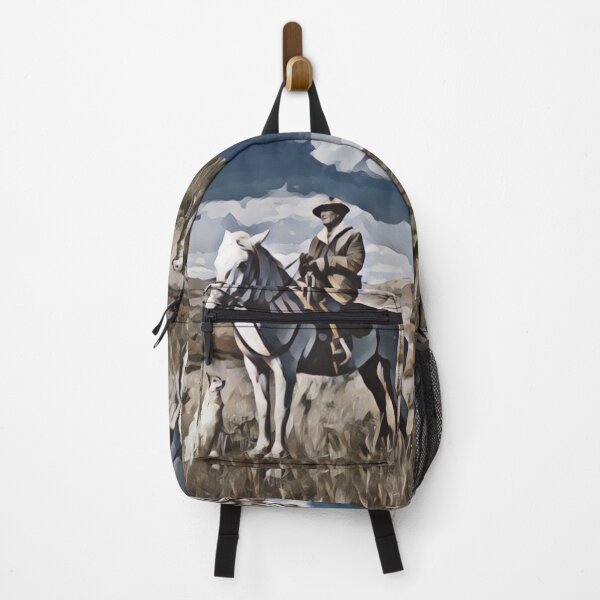 Item preview, Lone Cowboy on Horse With Dog designed and sold by No1Equestrian.