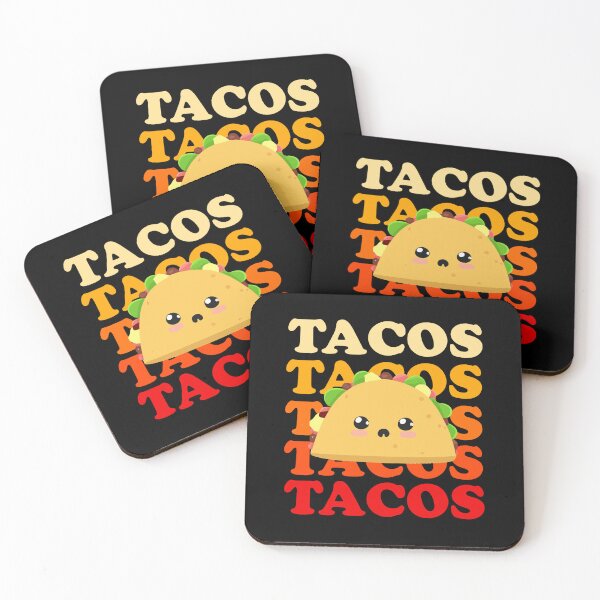 Item preview, Vintage Tacos Repeating Pattern Colorful designed and sold by narekmug.