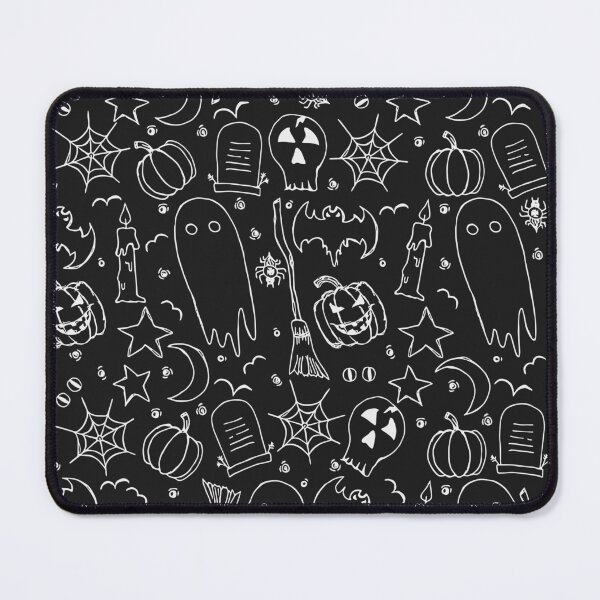 Item preview, halloween patterns scary face Motivation Scriptures designed and sold by DesignisMine.