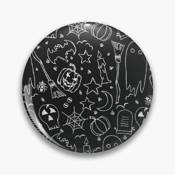 Item preview, halloween patterns scary face Motivation Scriptures designed and sold by DesignisMine.