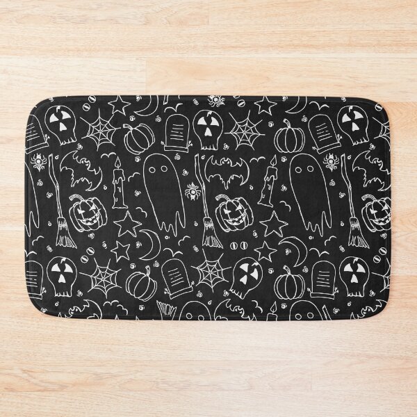 Item preview, halloween patterns scary face Motivation Scriptures designed and sold by DesignisMine.
