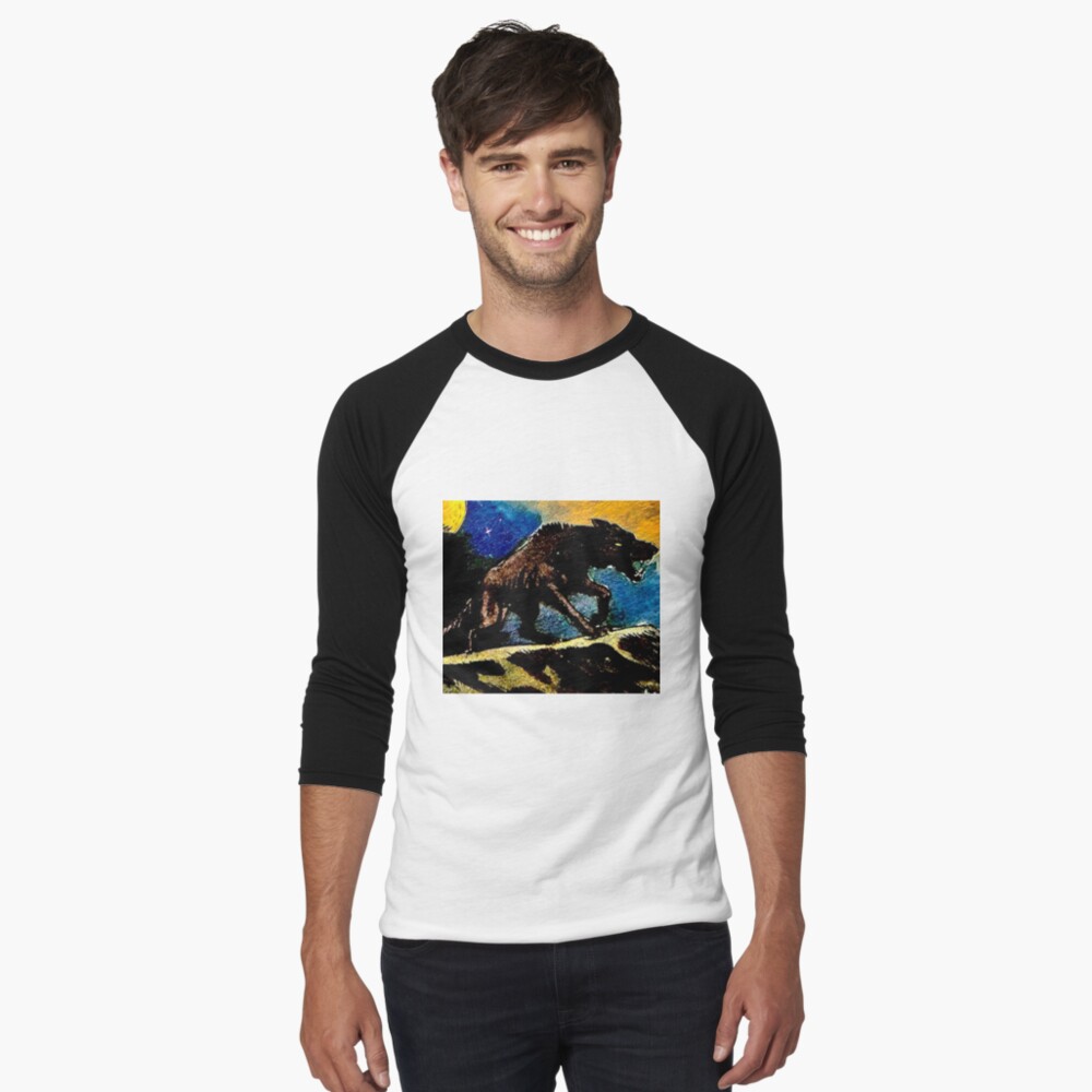 Item preview, Baseball ¾ Sleeve T-Shirt designed and sold by SoulArtSara.