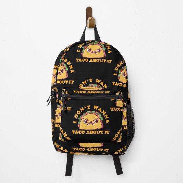 Item preview, I Don't Wanna Taco About It Cute Taco Design designed and sold by narekmug.