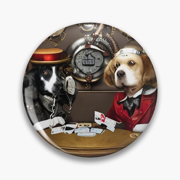 Item preview, Gambling dogs steam punk designed and sold by RTrivella.