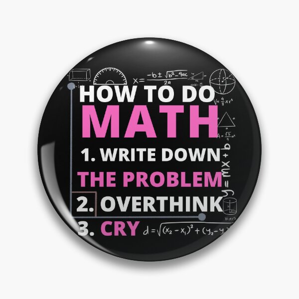 Item preview, How to do math funny quote designed and sold by BuraxisQuotes.