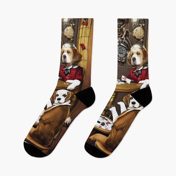 Item preview, Gambling dogs steam punk designed and sold by RTrivella.
