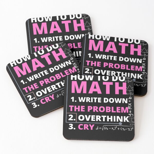 Item preview, How to do math funny quote designed and sold by BuraxisQuotes.