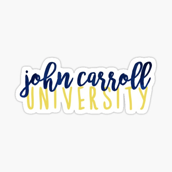 John Carroll University JCU Sticker