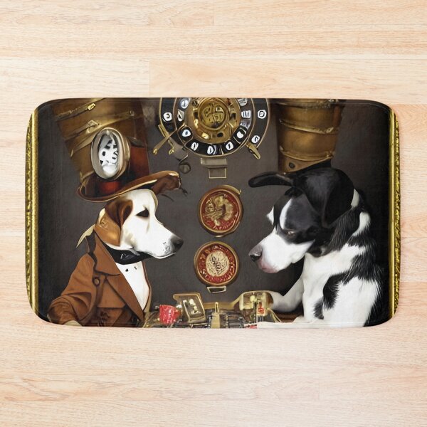 Item preview, Gambling dogs steam punk designed and sold by RTrivella.