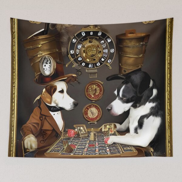 Aperçu de l'œuvre Chiens de jeu steam punk créée et vendue par RTrivella.