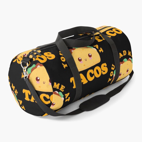 Item preview, You Had Me At Tacos Funny Taco Design Cute Kawaii Art designed and sold by narekmug.