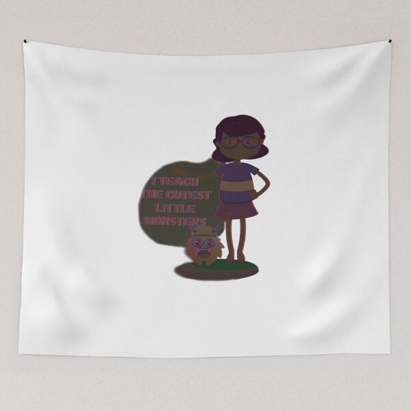 Item preview, I Teach The Cutest Little Monsters designed and sold by earth wings.