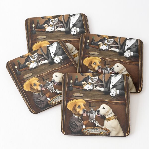 Item preview, Gambling dogs steam punk designed and sold by RTrivella.
