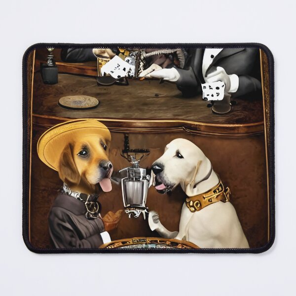 Item preview, Gambling dogs steam punk designed and sold by RTrivella.