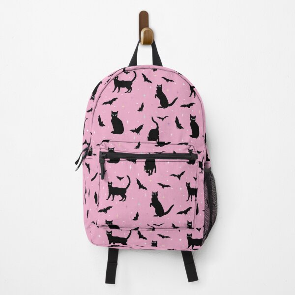 Item preview, Bats and Cats - Pastel Pink designed and sold by Ember Custer.