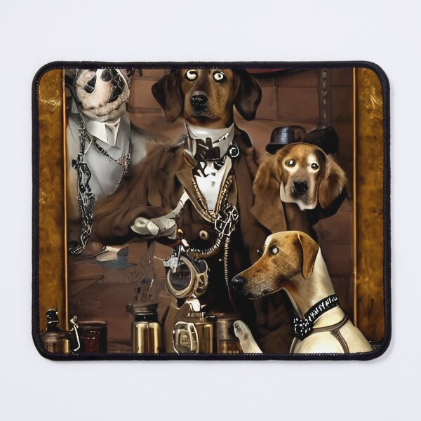 Item preview, Gambling dogs steam punk designed and sold by RTrivella.