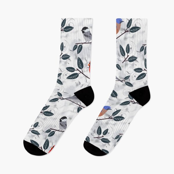 Item preview, Bird Watching Cardinals, Chickadees and Bluebirds designed and sold by tandre.