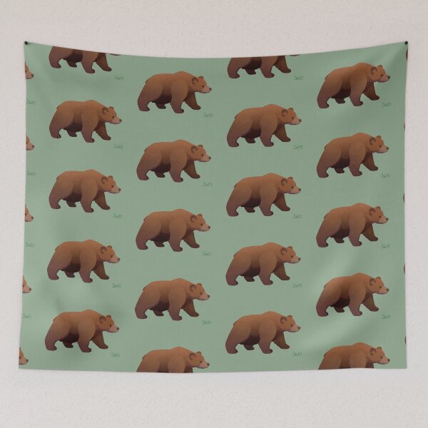 Item preview, Grizzly Bear science designed and sold by jastinamor.