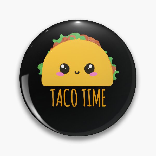 Item preview, Taco Time Cute Taco Art Taco Tuesday Kawaii Art designed and sold by narekmug.