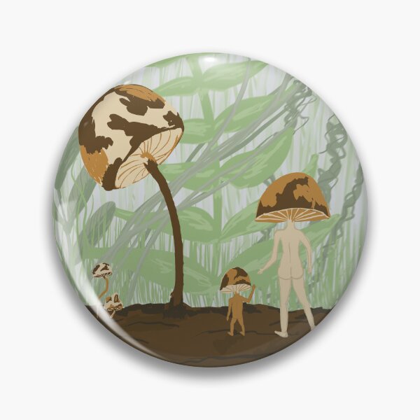 Item preview, Surrealism mushroom people  designed and sold by Janineleww.
