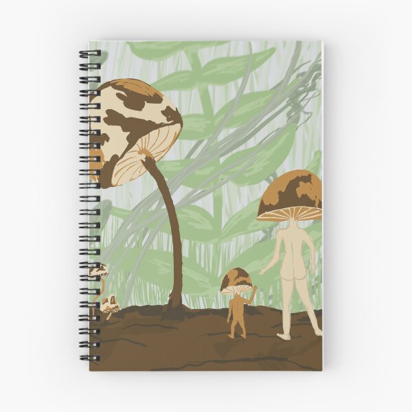 Item preview, Surrealism mushroom people  designed and sold by Janineleww.