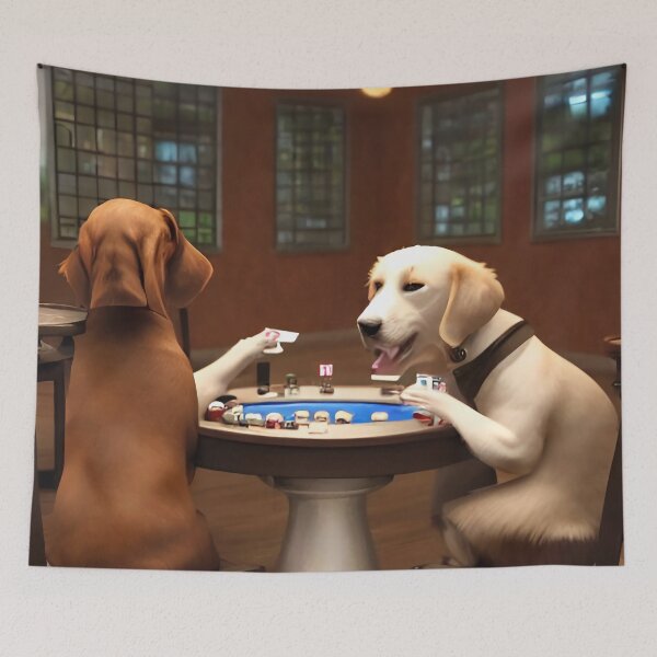 Item preview, Gambling dogs designed and sold by RTrivella.