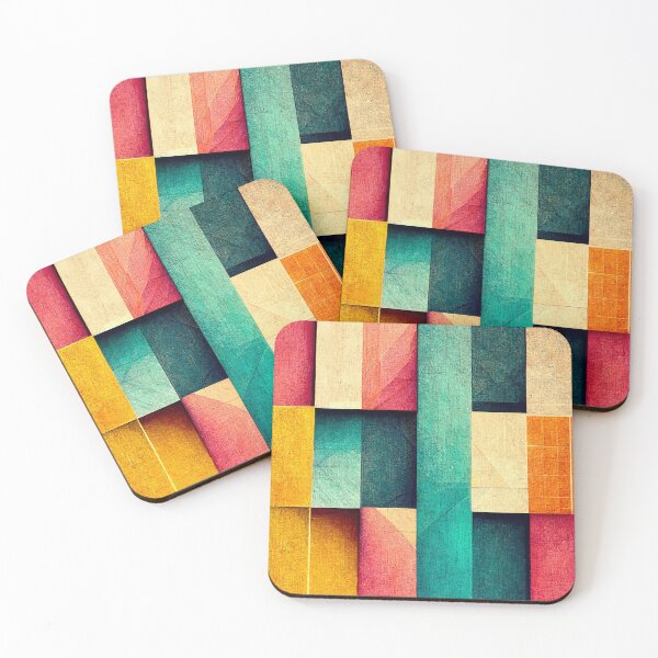 Item preview, AI Vivid Colors Geometric Pattern designed and sold by NVDesigns.