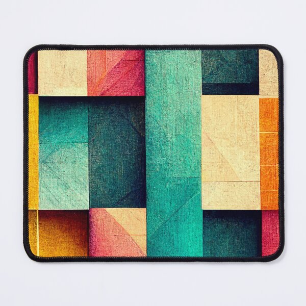 Item preview, AI Vivid Colors Geometric Pattern designed and sold by NVDesigns.