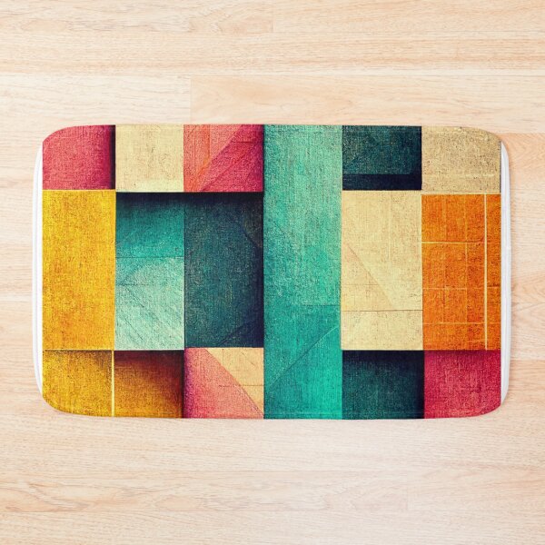 Item preview, AI Vivid Colors Geometric Pattern designed and sold by NVDesigns.