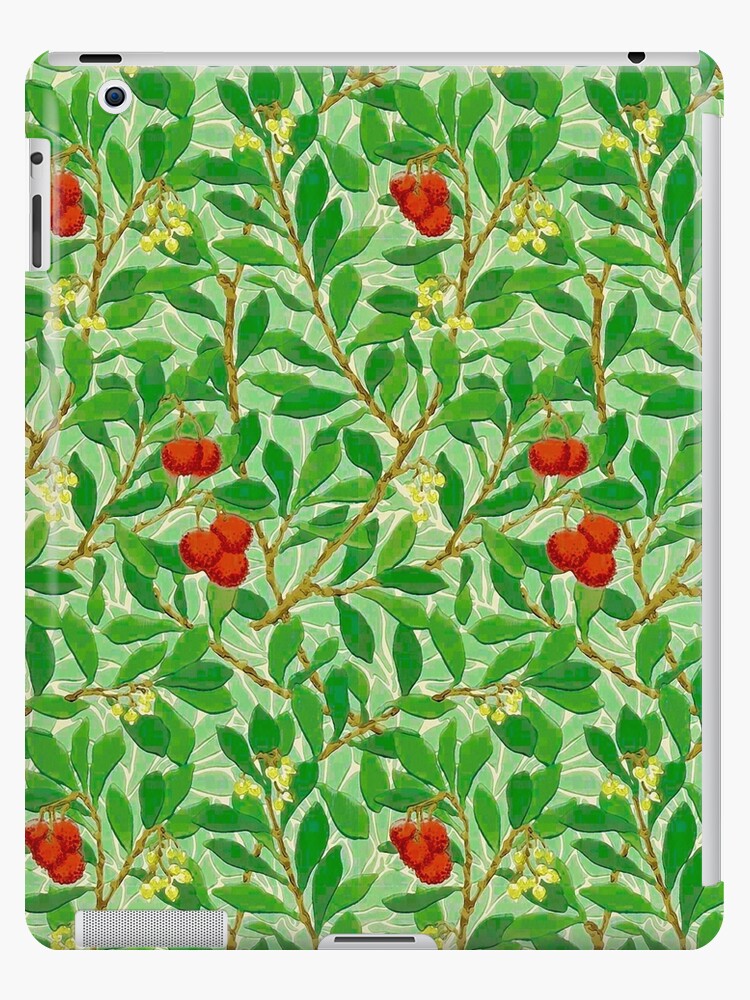 William Morris Lychee Tree Pattern, Light Green  iPad Case & Skin for Sale  by Marymarice