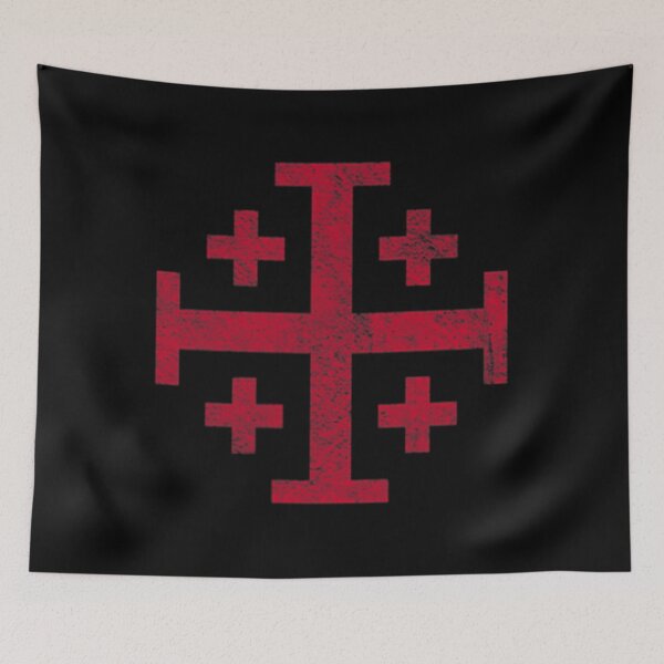 Item preview, KNIGHT'S TEMPLAR JERUSALEM CROSS KINGDOM OF JERUSALEM designed and sold by quietcongresspe.