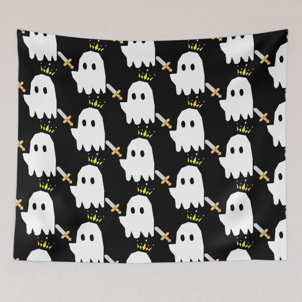 Item preview, Halloween costume party ghost king with knight sword designed and sold by the Zarock Shop.