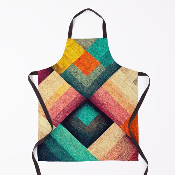 Item preview, AI Vivid Colors Diagonal Geometric Pattern designed and sold by NVDesigns.