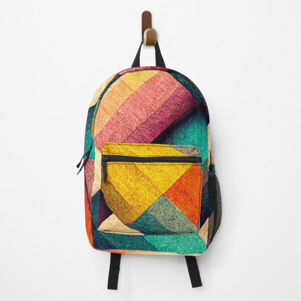Item preview, AI Vivid Colors Diagonal Geometric Pattern designed and sold by NVDesigns.