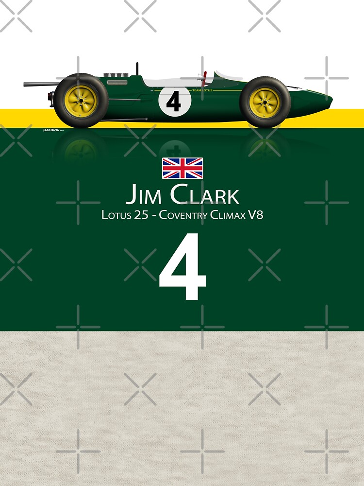 jim clark lotus t shirt