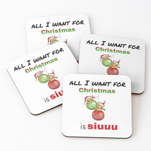 Item preview, all i want for Christmas is siuuu  designed and sold by tatouma-shopp.