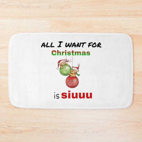 Item preview, all i want for Christmas is siuuu  designed and sold by tatouma-shopp.