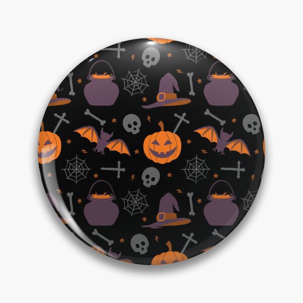 Item preview, halloween patterns scary face Motivation Scriptures designed and sold by DesignisMine.
